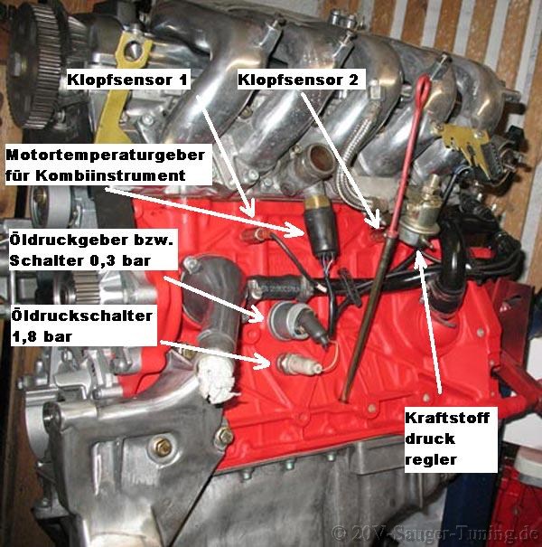 Motorhaube motorraum Pannen Leuchte Audi 80 90 100 b3 b4 s2 rs2